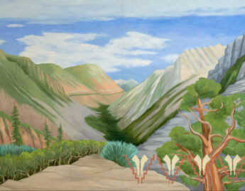 Kay WalkingStick (American, Cherokee, b. 1935, Syracuse NY), Sierra Ravine, 2022