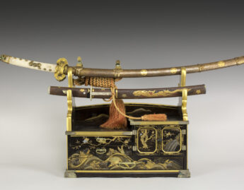 Japanese, Samurai sword dressing box