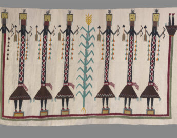 Diné (Navajo), Rug with yei figures