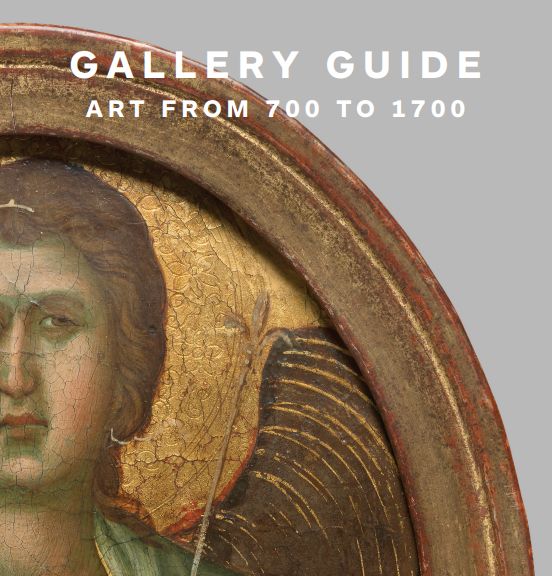 Cover for gallery guide for Art from 700 to 1700