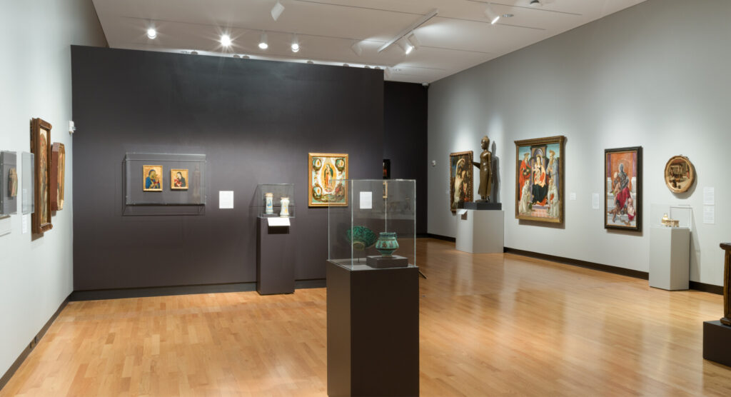 Installation view of the new 700 - 1700 gallery