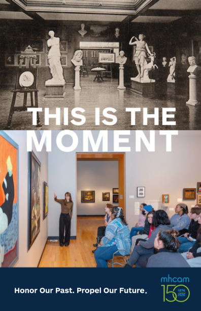 Cover of This is the Moment 150th anniversary brochure