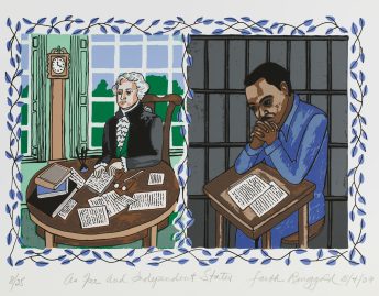 As Free and Independent States, Faith Ringgold (American, 1930-2024), 2009
